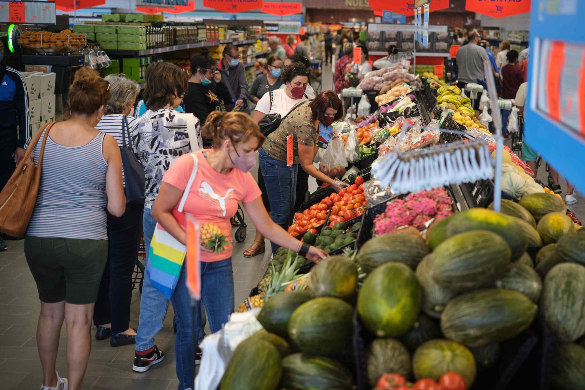 Supermercado de Aldi en Los Rodeos (Tenerife)