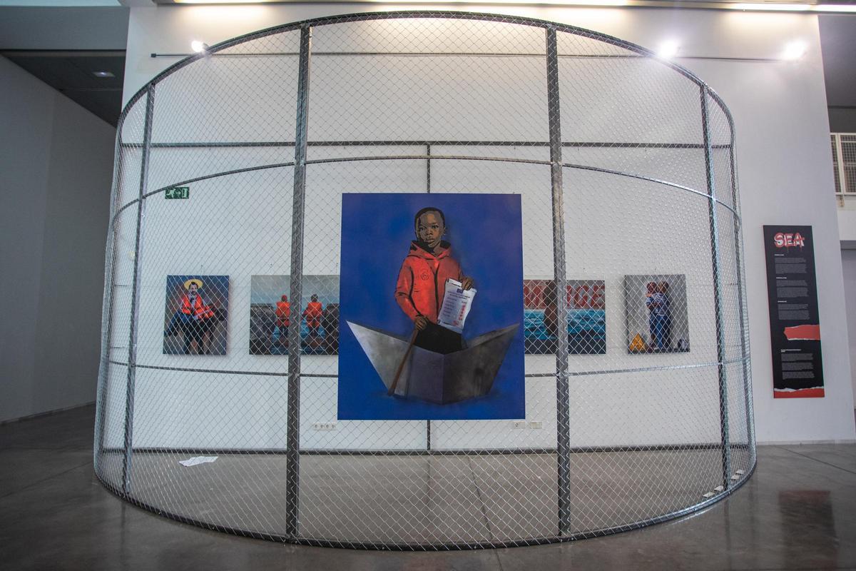 Exposición de TVBoy en el Disseny Hub de Barcelona