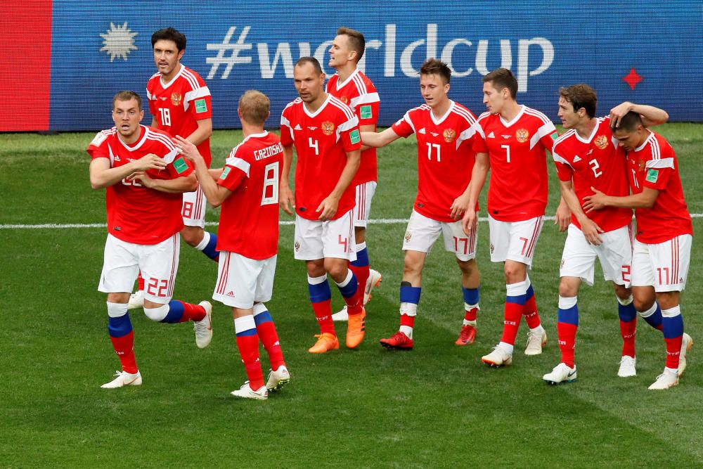 Rússia - Aràbia, primer partit del Mundial