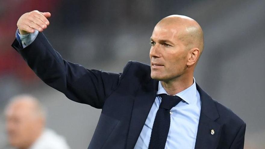 Zidane: &quot;Sin balón se sufre&quot;