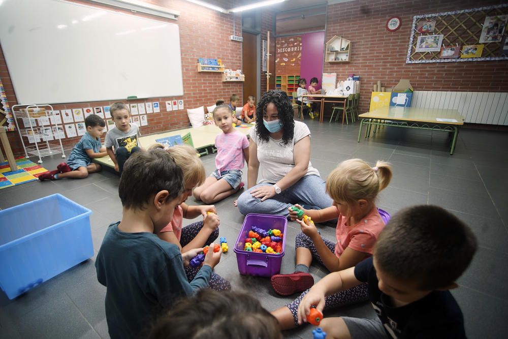 Inici del curs a l'escola Pla de Girona