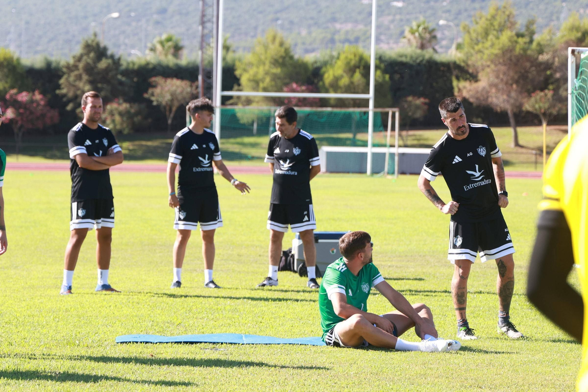 Primer entrenamiento del Cacereño 2025-2026