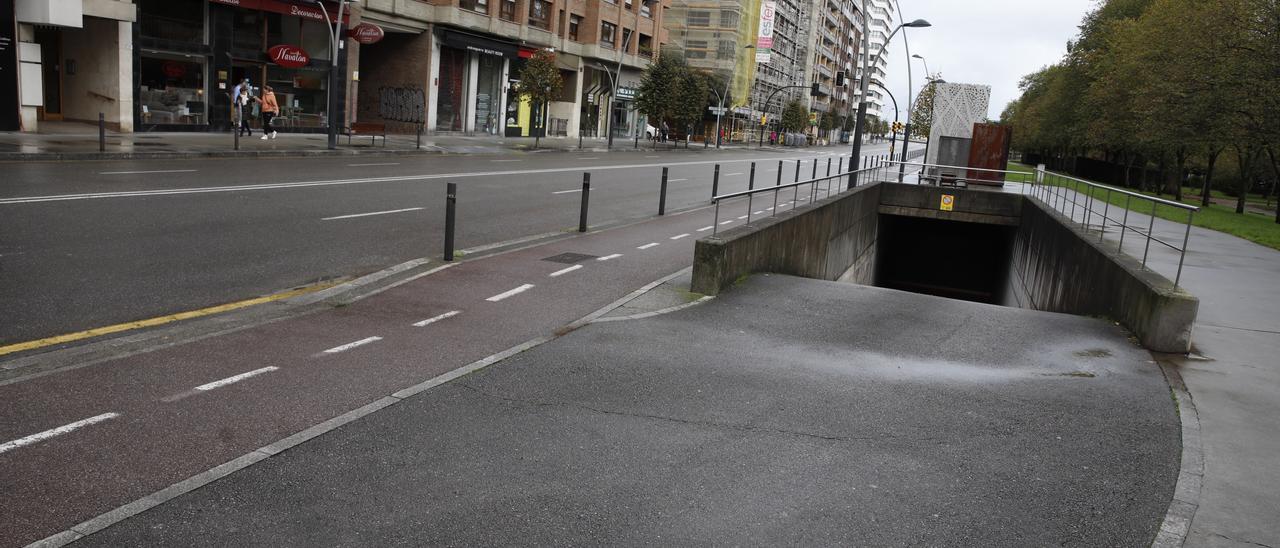 Parking de la avenida de Castilla