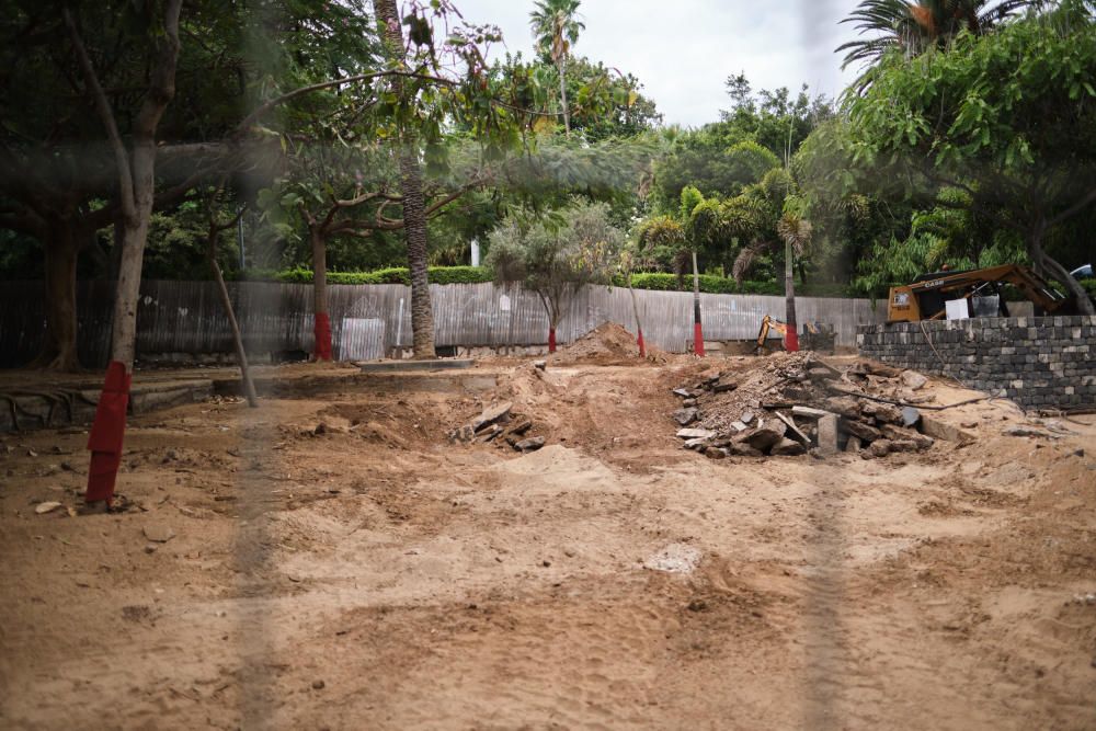 Obras en el García Sanabria