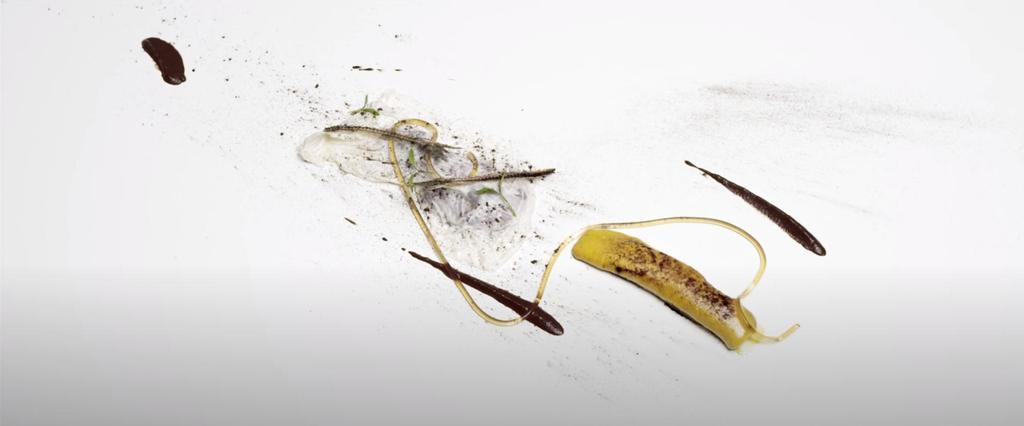 Uno de los platos del menú degustación de 'DiverXO'