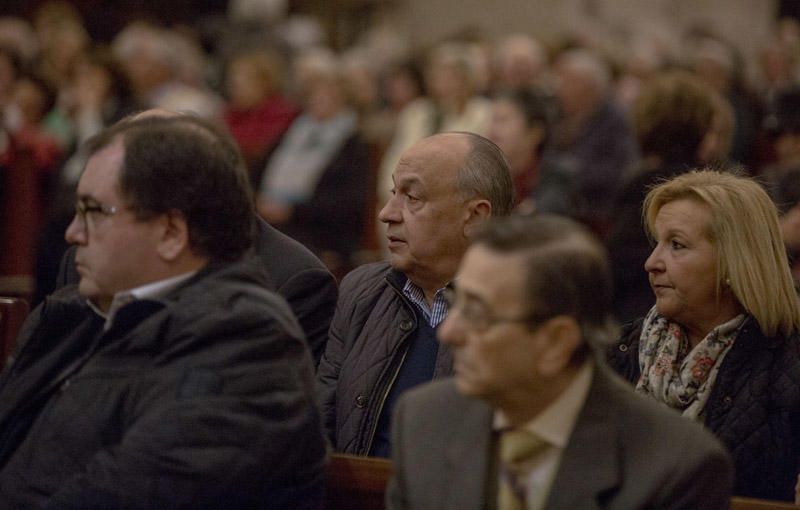 Misa celebrada en la Catedral de València en el primer aniversario de la muerte de la exalcaldesa