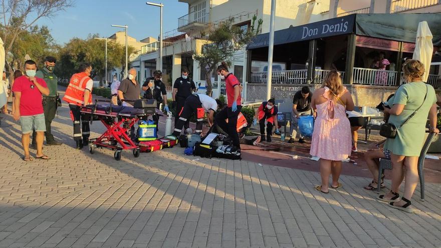 Un cambrer i un client s&#039;apunyalen en una discussió pel compte a Mallorca