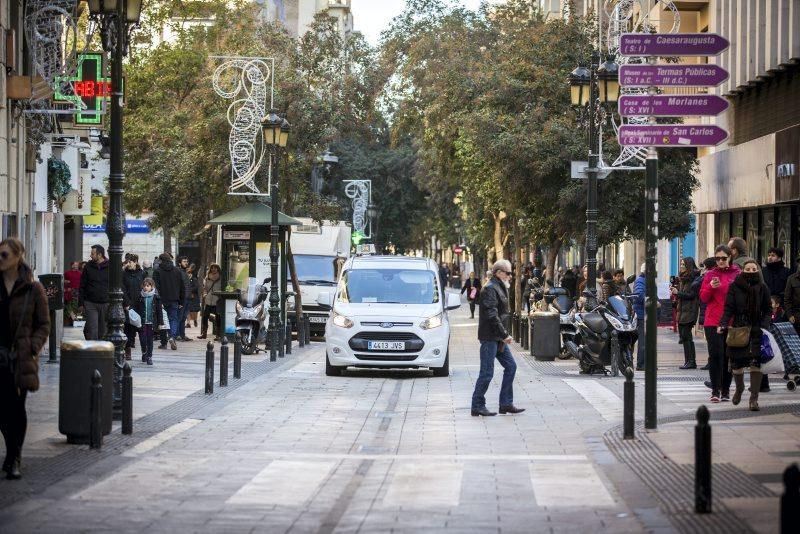 La calle Don Jaime se reabre al tráfico rodado