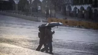 Garoé azota Extremadura: 2 carreteras cortadas, balsas de agua, inundaciones y desprendimientos