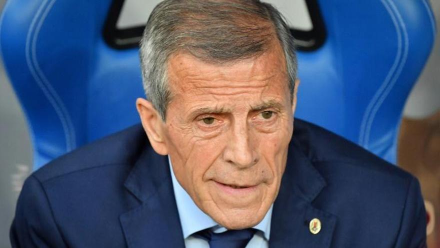 Tabárez: «La mirada bien alta; ningún reproche»