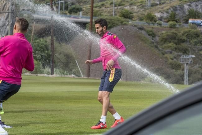 Entrenamiento de la UD Las Palmas