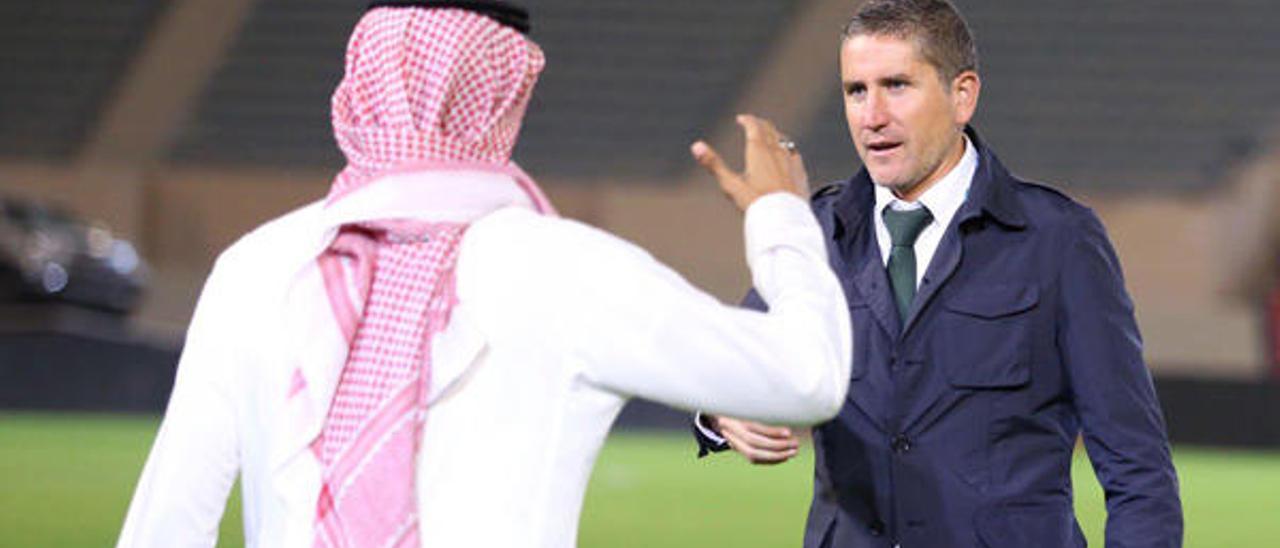 Juan Carlos Garrido: &quot;En Arabia el fútbol se vive con pasión&quot;