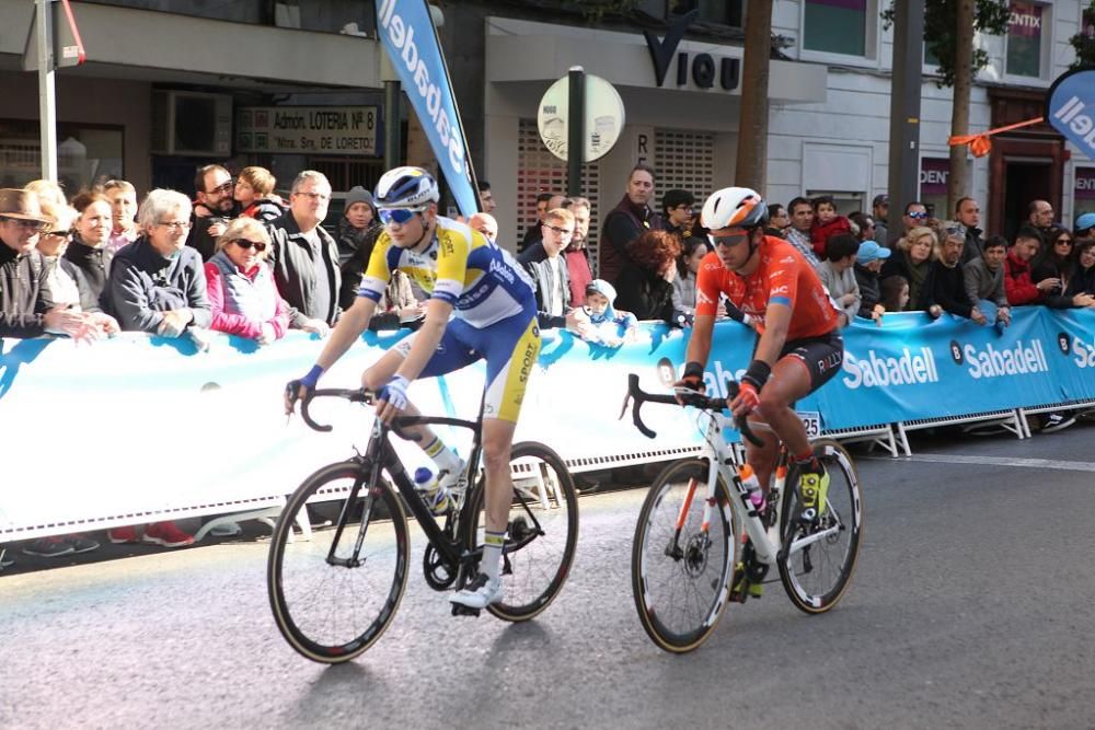 Meta de la Vuelta Ciclista a Murcia