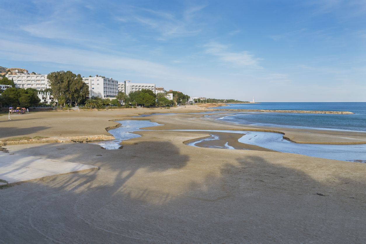 Imagen de la Playa de las Fuentes en Alicante.