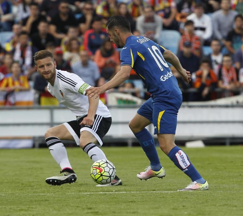 Las mejores imágenes del Getafe - Valencia