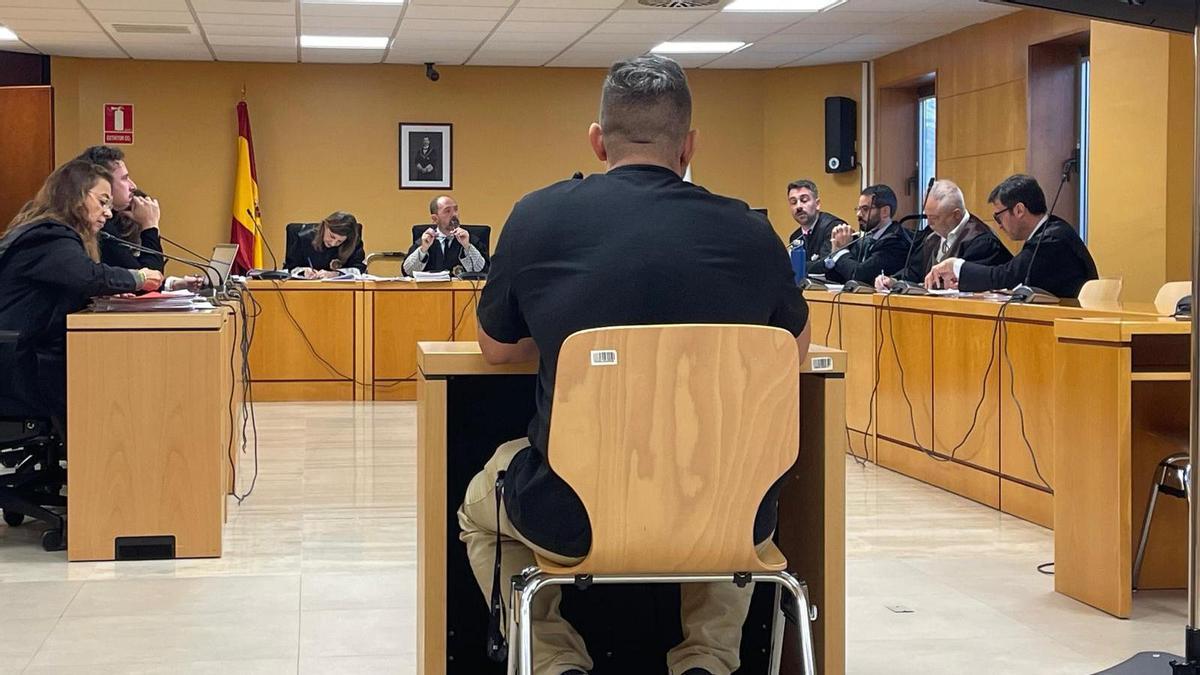 Uno de los testigos que declaró en el juicio por el caso Tradex, en la Audiencia Provincial de Santa Cruz de Tenerife.