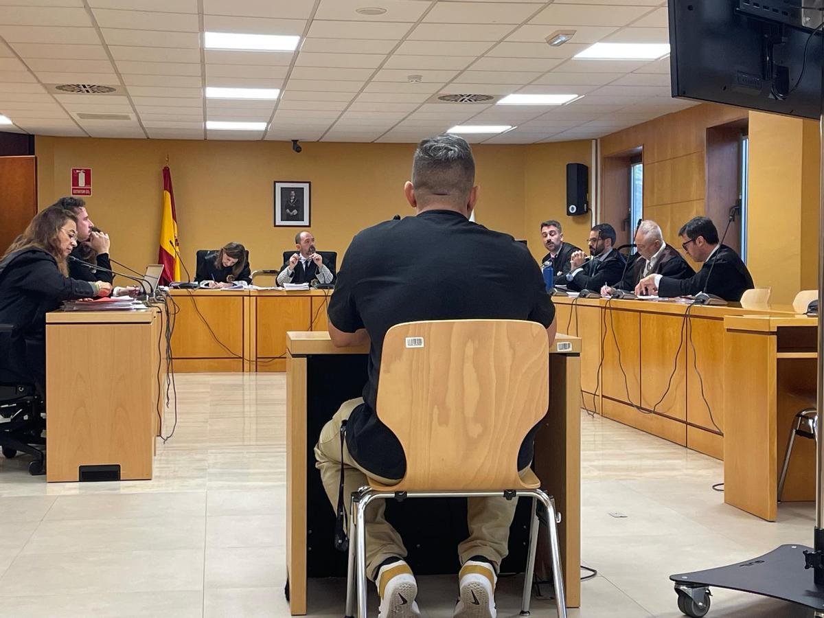 Uno de los testigos que declaró en el juicio por el caso Tradex, en la Audiencia Provincial de Santa Cruz de Tenerife.