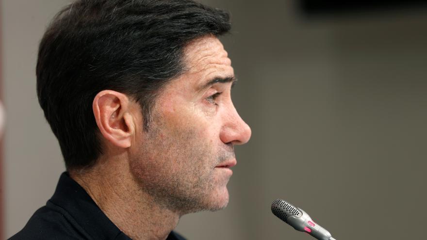 Marcelino: "Estoy muy decepcionado con nuestro equipo"