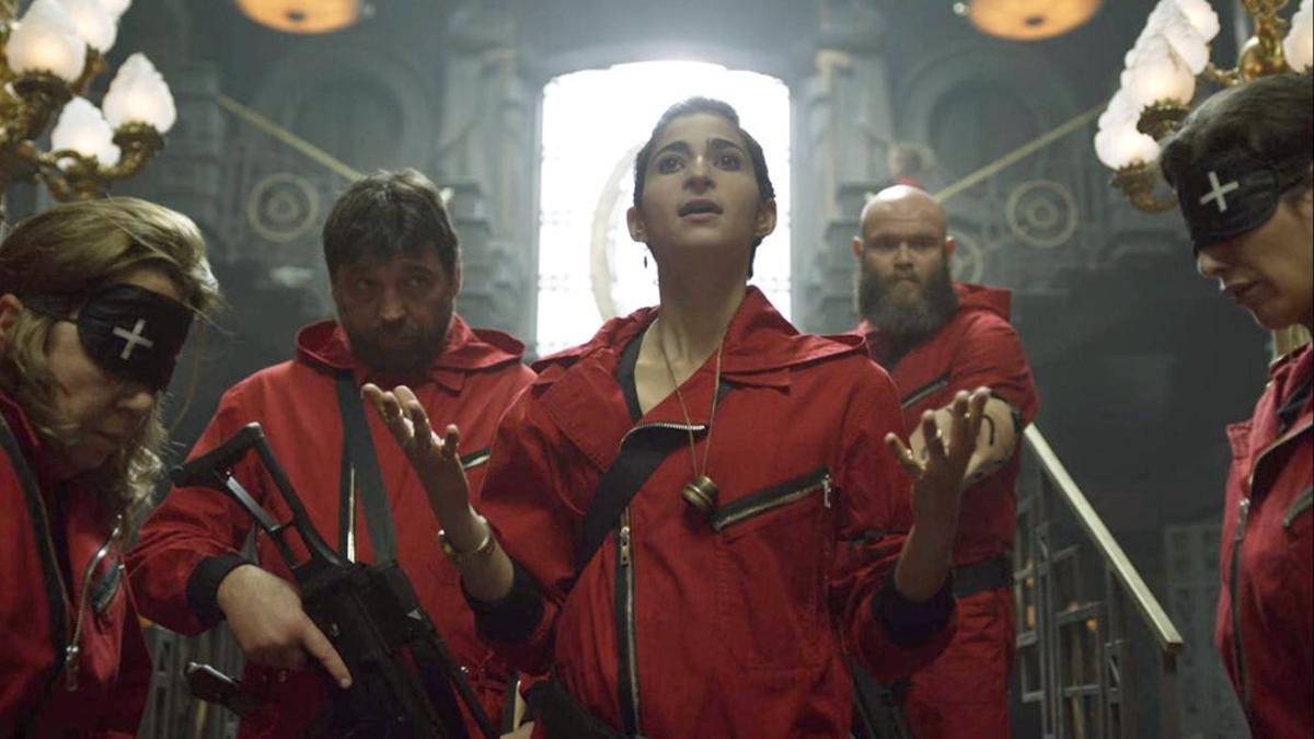 Escena de la tercera temporada de 'La casa de papel'