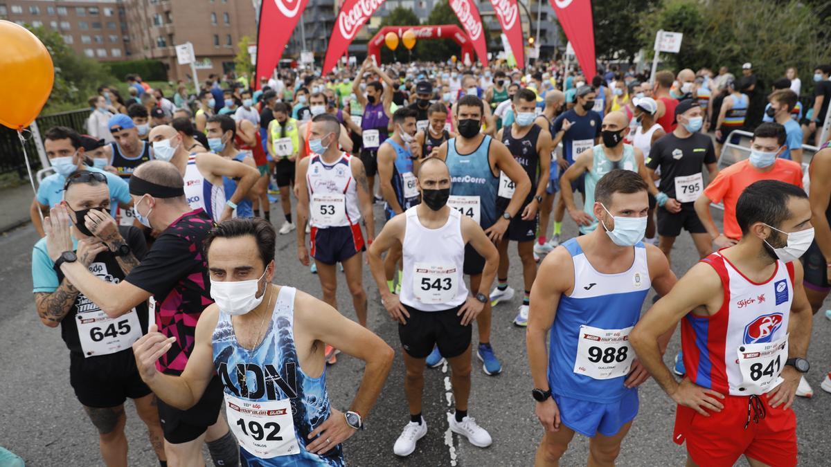 En imágenes: así fue la Media Maratón de Gijón