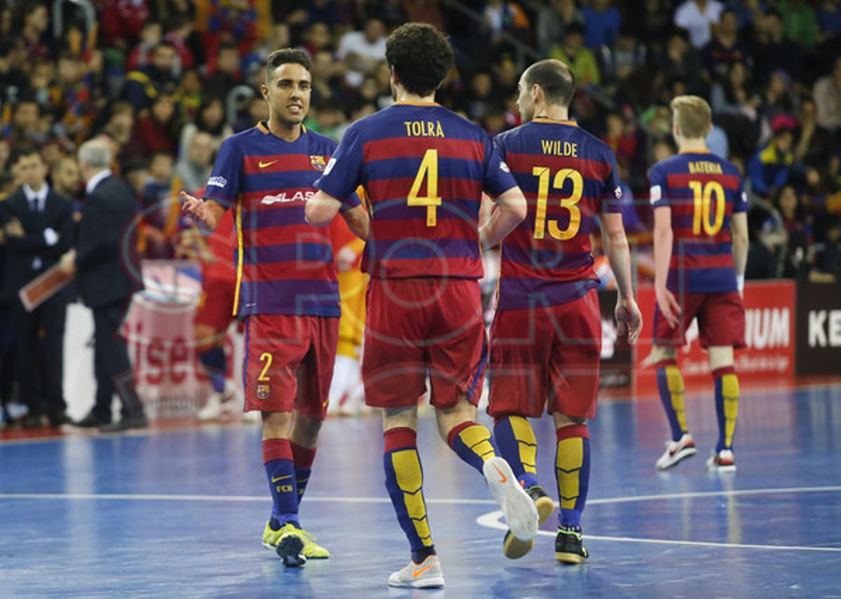 FCBarcelona Lassa 7- Inter Movistar 1 FCBarcelona Lassa 7- Inter Movistar 1