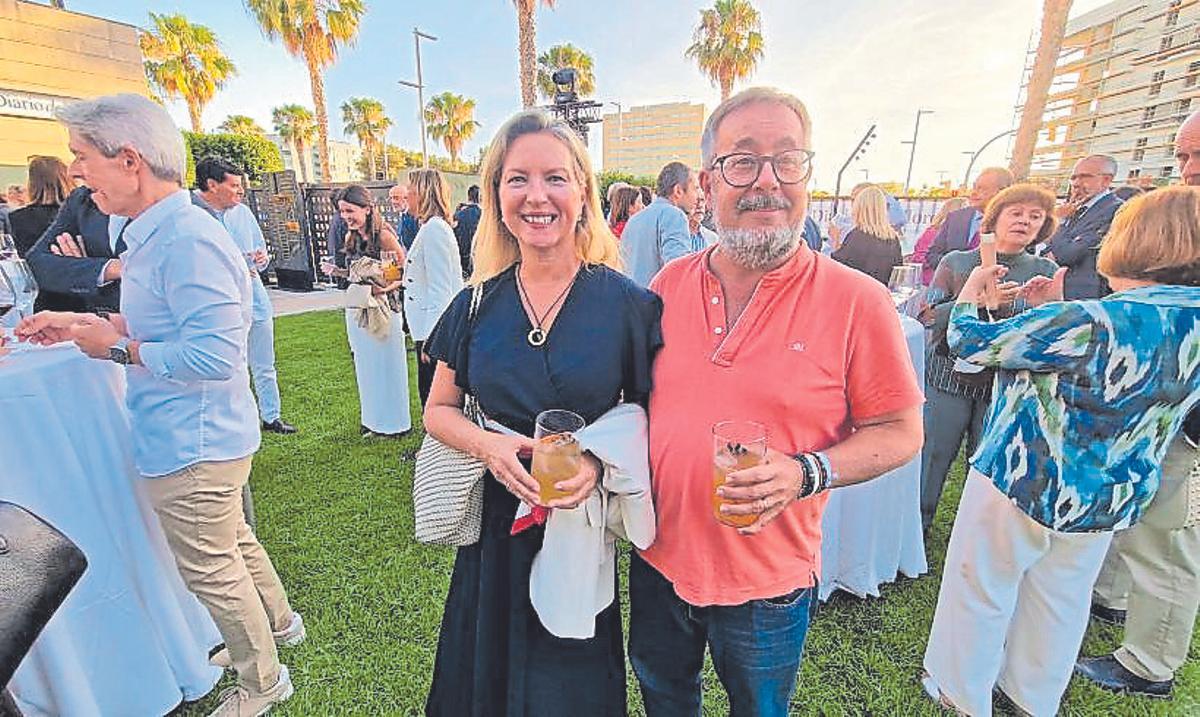 Natalia Pérez-Fajardo y Fernando Ibáñez.