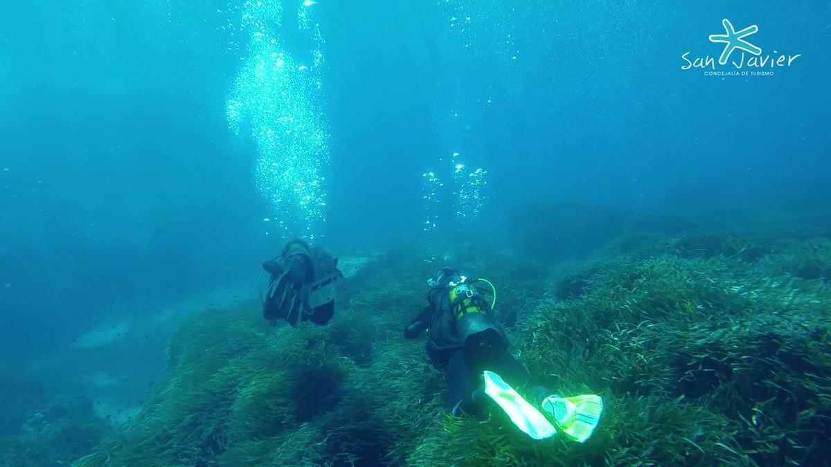 El buceo es el auténtico ‘rey’ del turismo náutico en San Javier