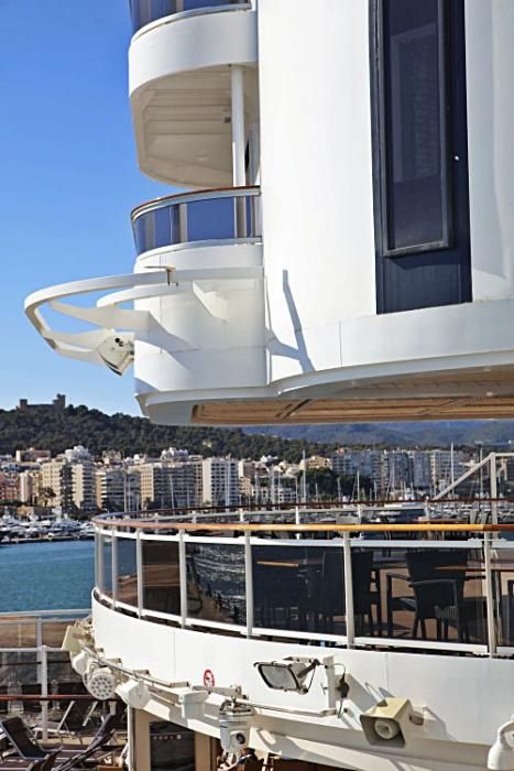 Erlebniswelt Kreuzfahrt im Hafen von Palma