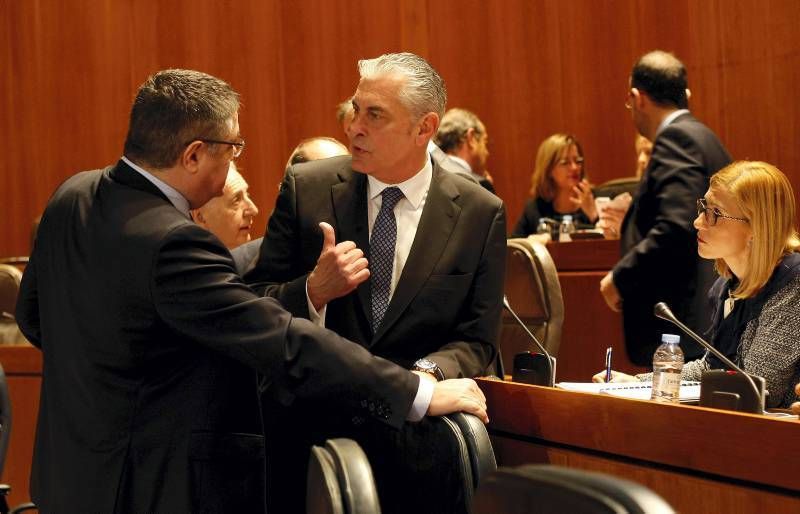 Fotogalería: Pleno en las Cortes de Aragón