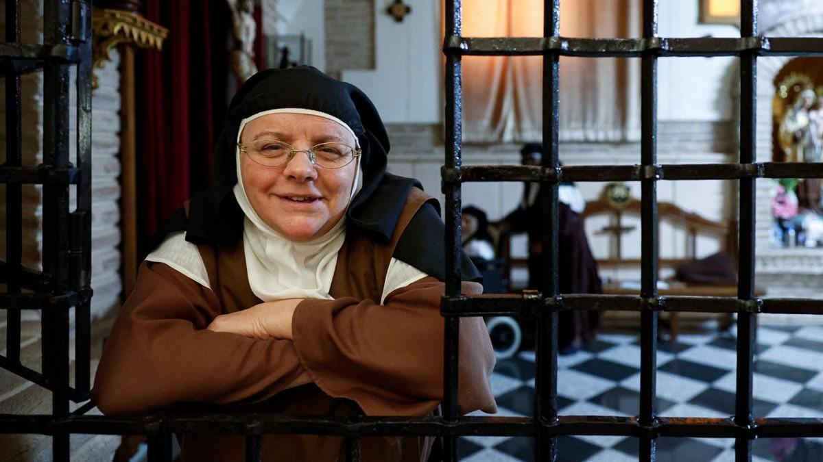 Sor Jennifer, de las Carmelitas Descalzas en un convento de Granada
