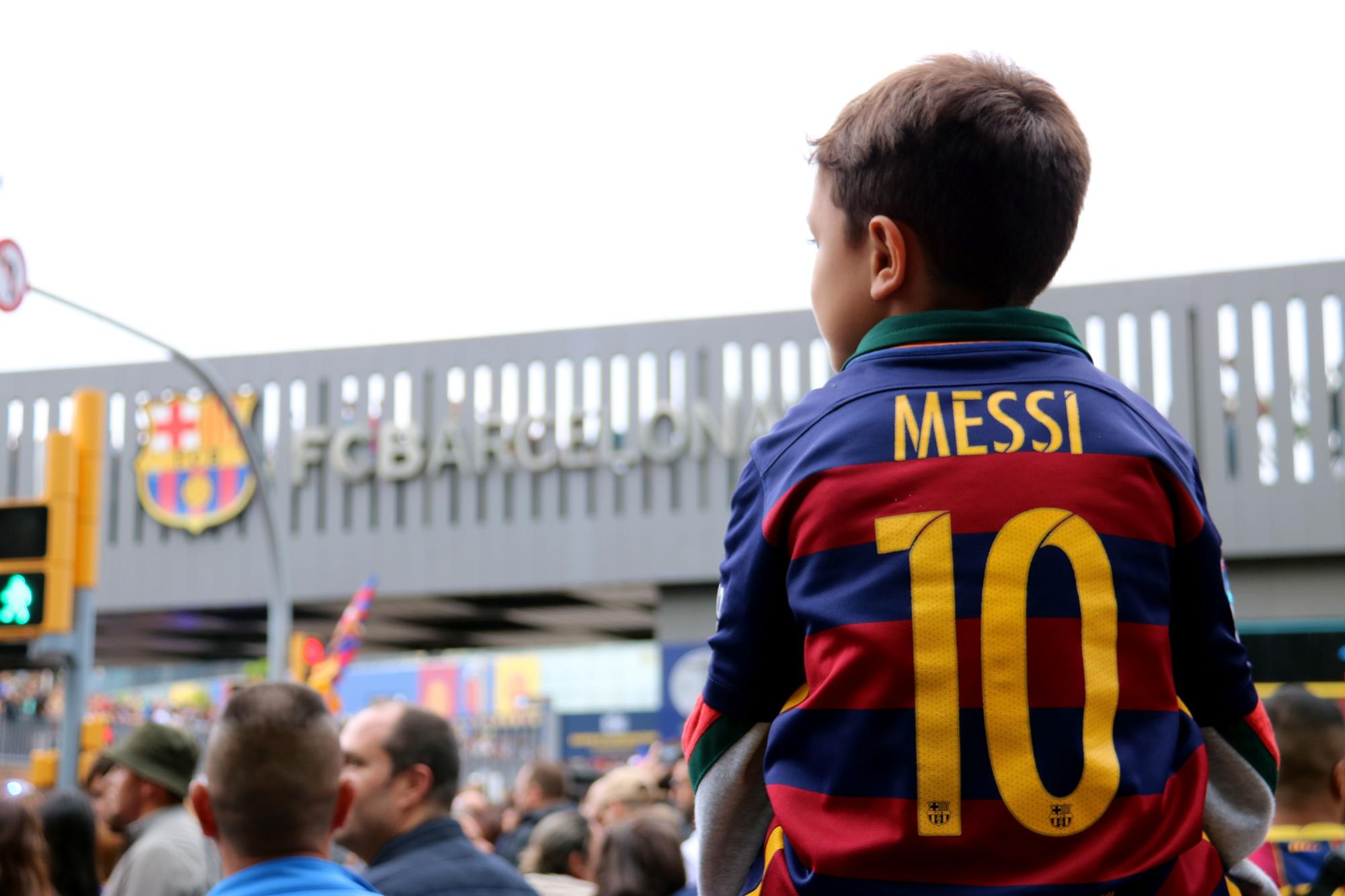 Les millors imatges de la rua de campions i campiones del Barça