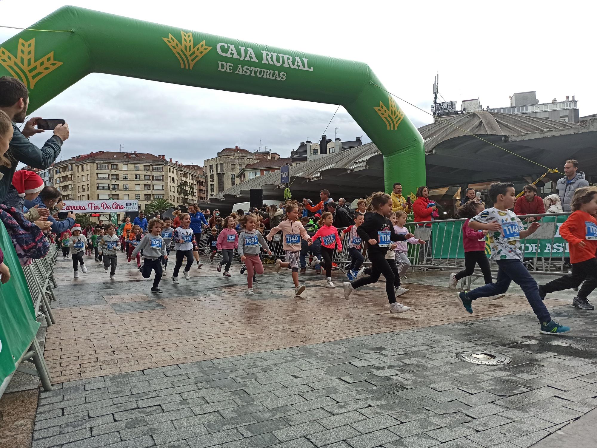 Casi 1.500 participantes disputan la carrera de Fin de Año de Pola de Siero