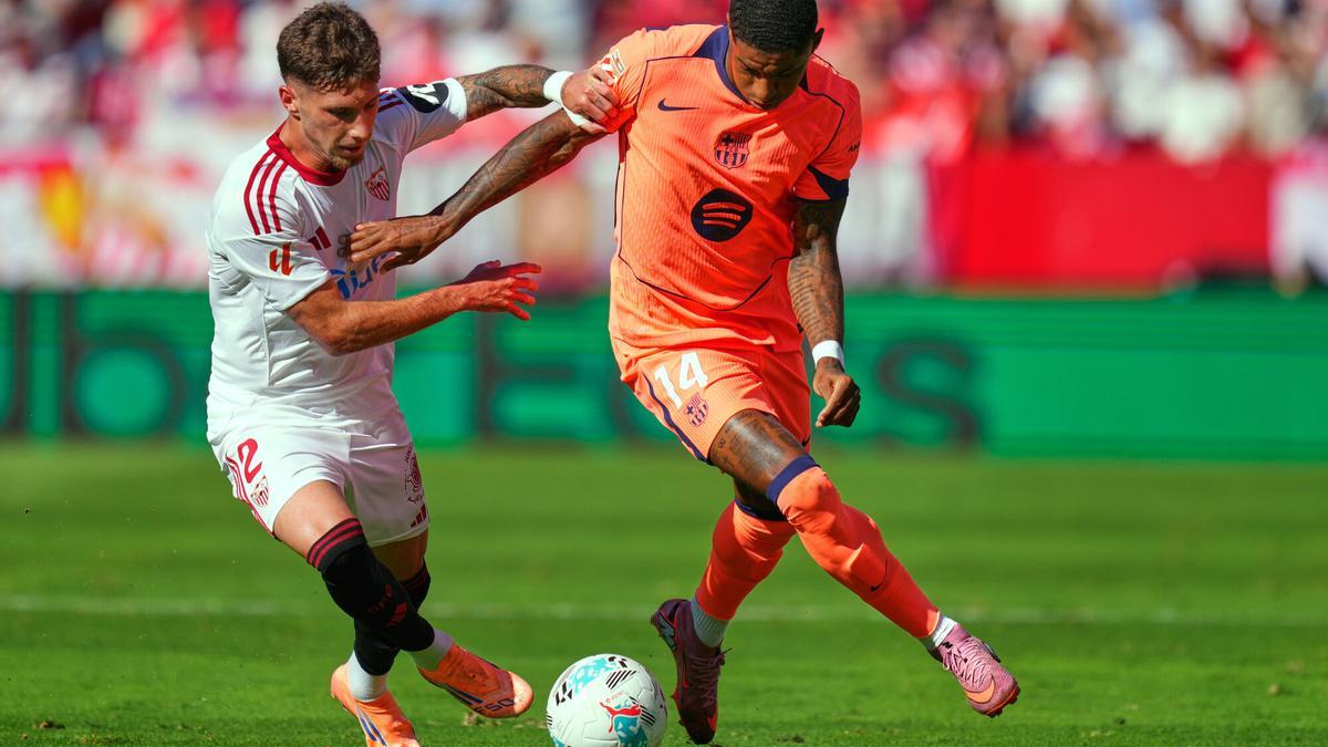 El Sevilla golea al Barça en el Sánchez Pizjuán