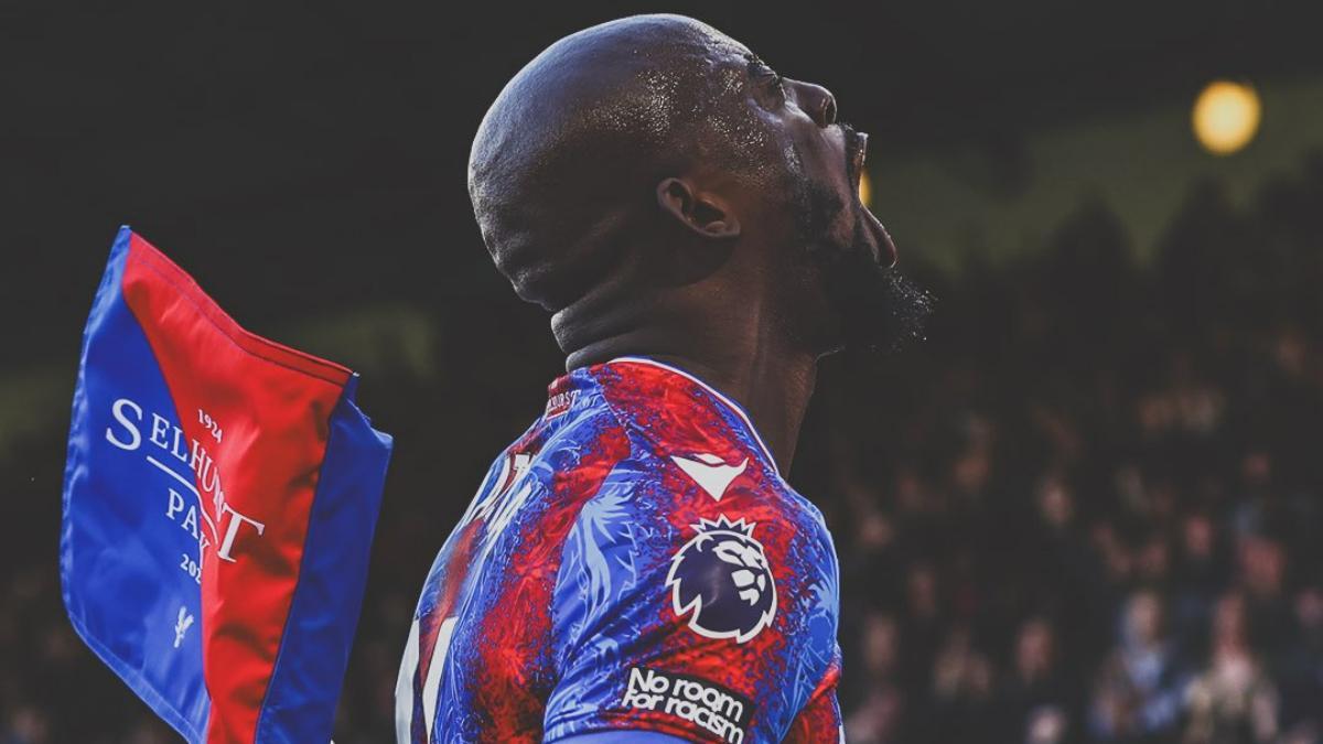 Mateta le dio la victoria al Crystal Palace ante el Tottenham