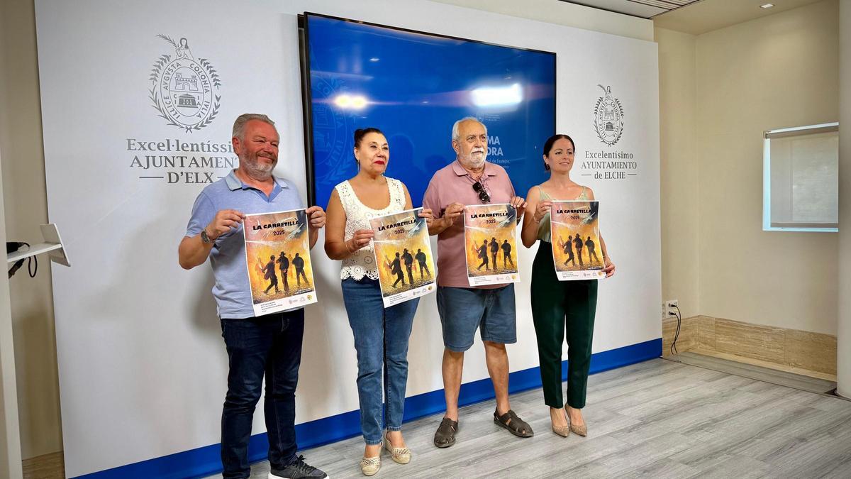 Presentación este miércoles de La Carretillà que se producirá en la madrugada del 13 al 14 de agosto