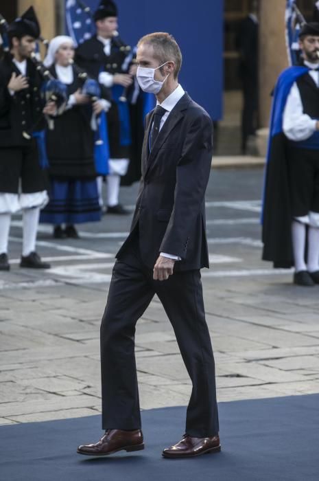 Premios Princesa de Asturias 2020: Así fue la escueta alfombra azul