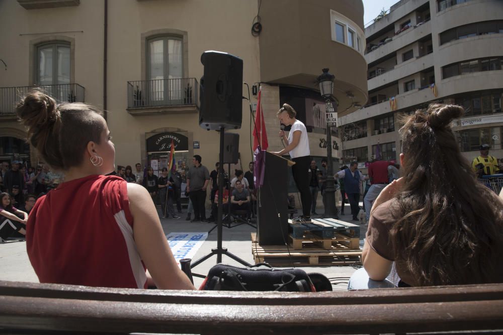 Manifestació de l'1 de maig a Manresa