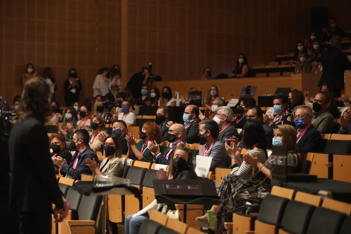 Imagen de los participantes en el congreso, esta mañana.