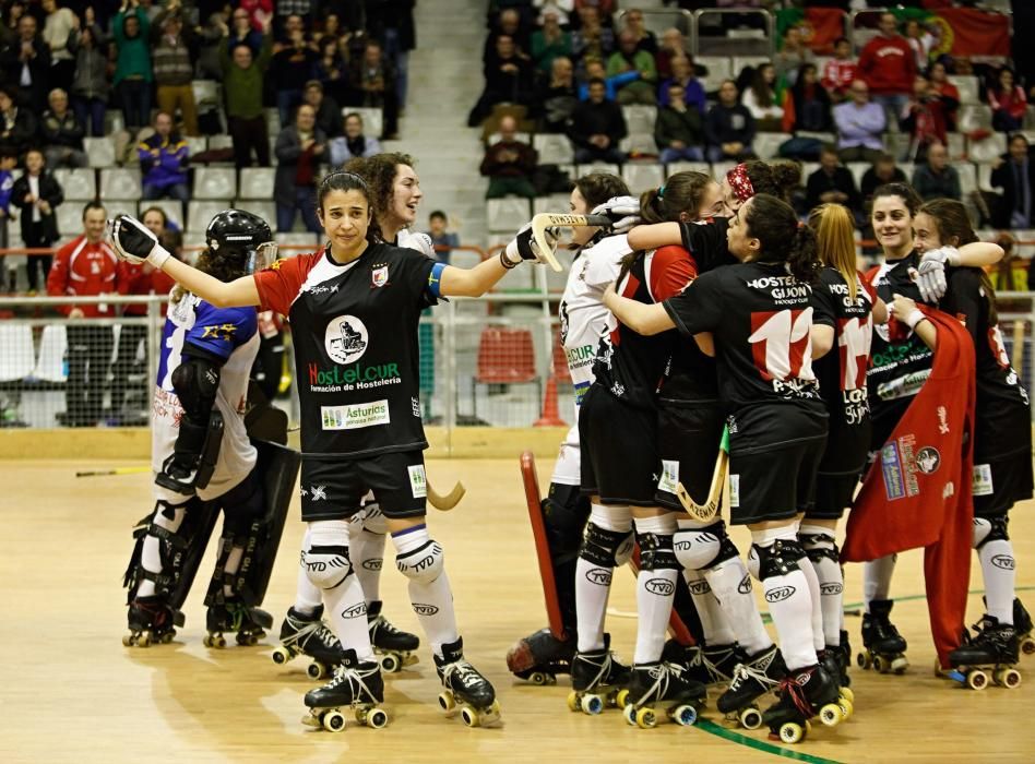 El Hostelcur Gijón vence al Benfica y se mete en la final de la Copa