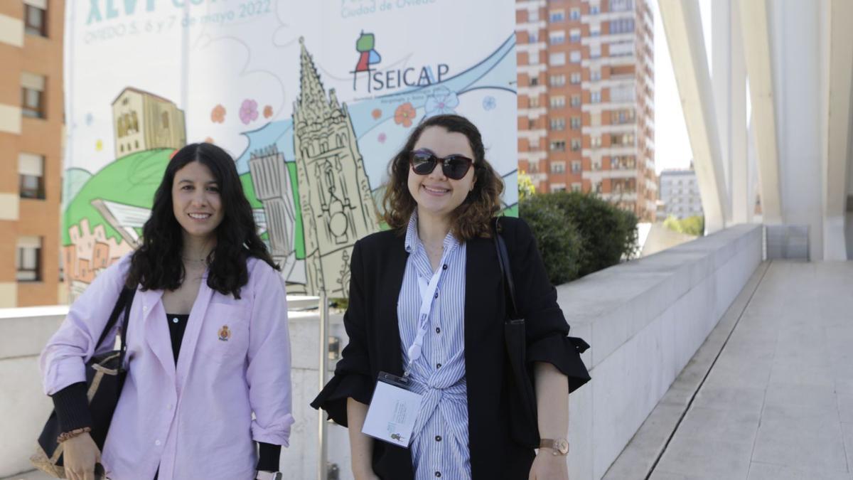 Nelly Catalán y Cristina Stein. | F. Rodríguez