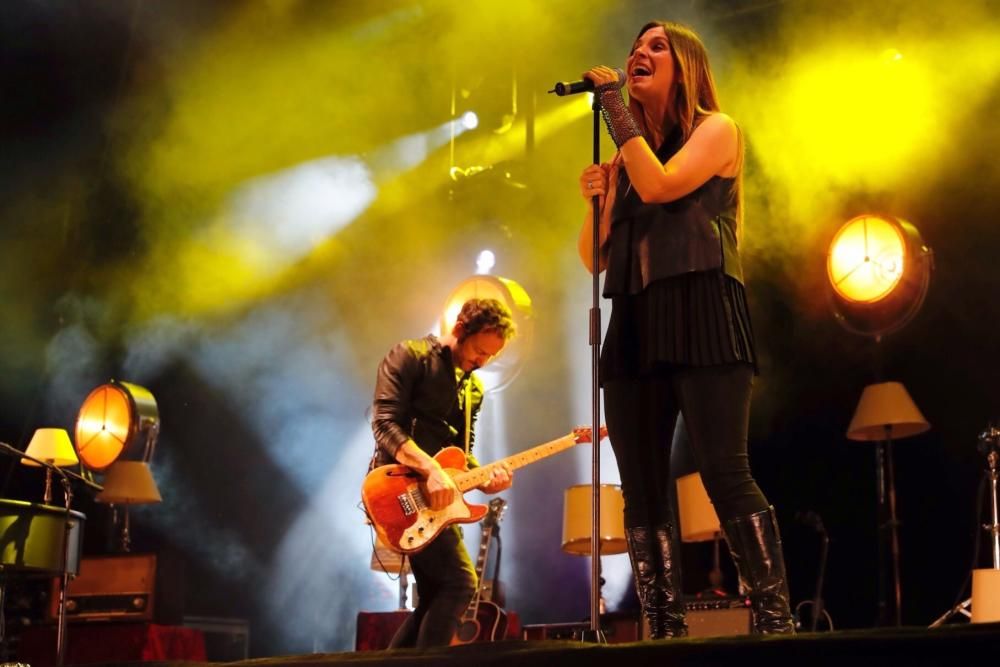 Multitudinario concierto en Castrelos de La Oreja de Van Gogh