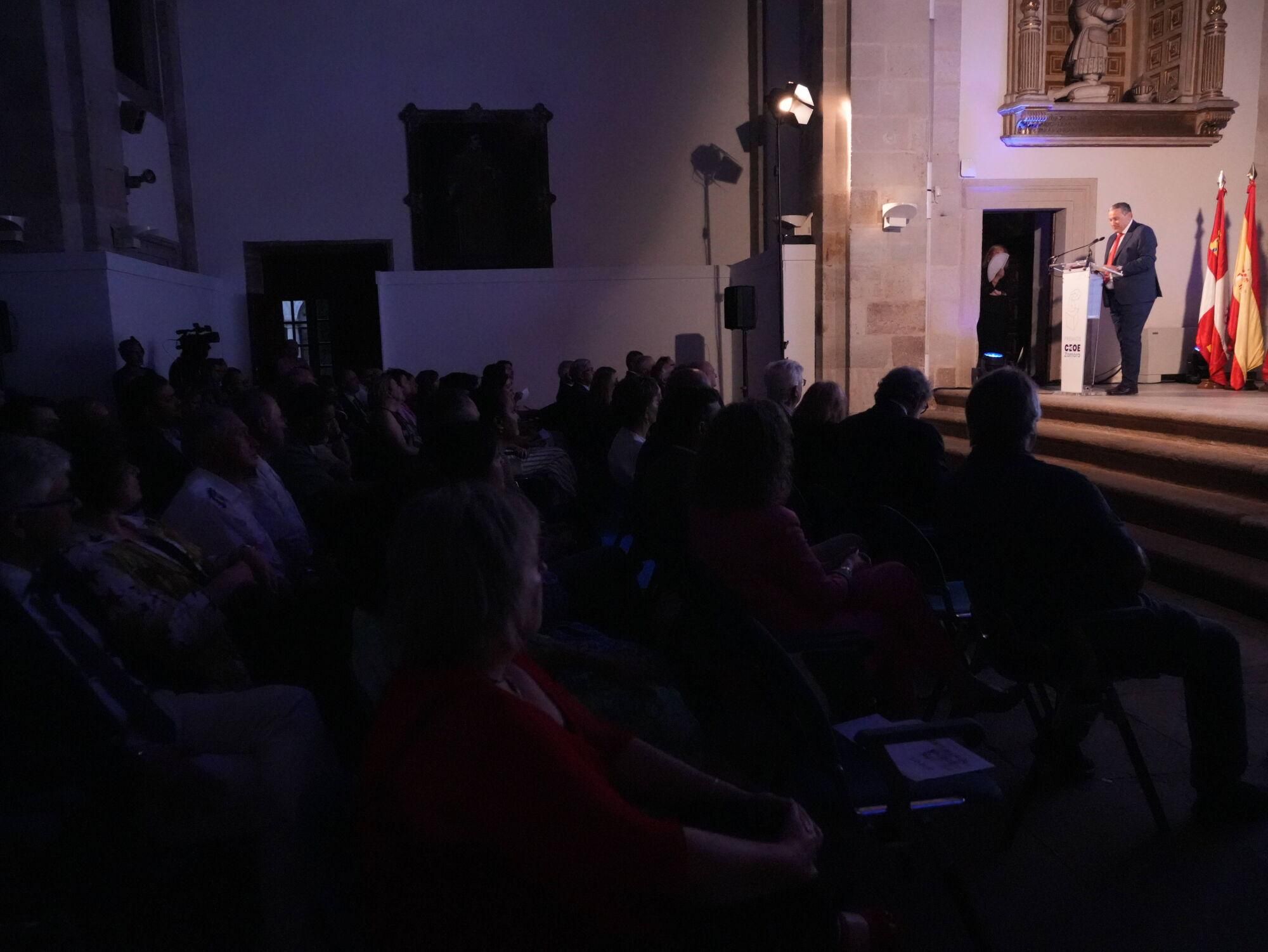 La gala "Empresario del Año" de CEOE Zamora, en imágenes