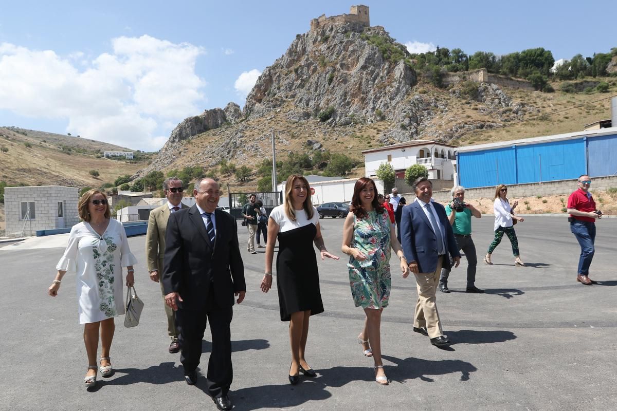 Susana Díaz de visita en Luque