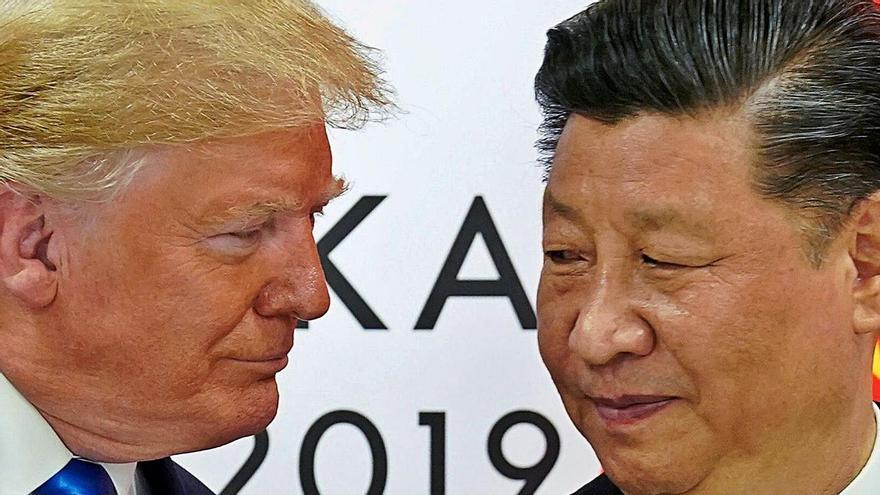 Los presidentes de Estados Unidos y China, Donald Trump y Xi Jinping, respectivamente.