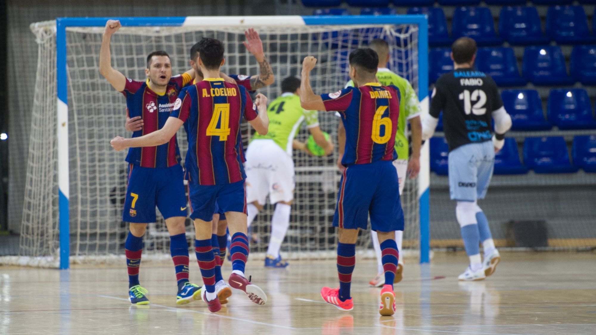 El Palma Futsal pierde en su visita al Palau Blaugrana