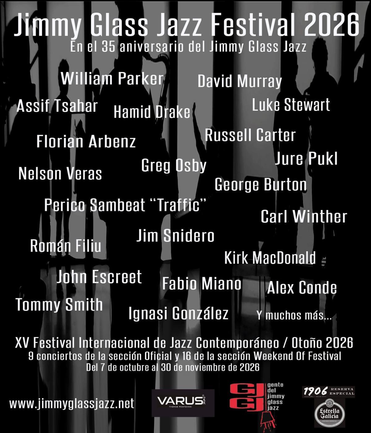 Pre 684 William Parker y David Murray encabezan el festival de jazz del Jimmy ...