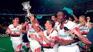 Supercopa de España 1998: el club estrena la vitrina