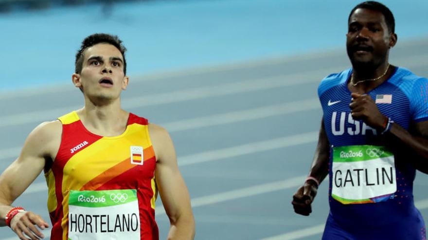 Bruno Hortelano se queda fuera de la final de los 200 metros
