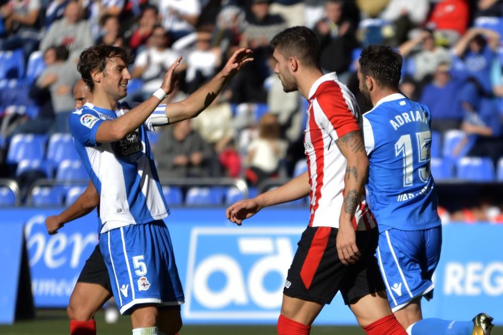 El Dépor saca un punto ante el Athletic