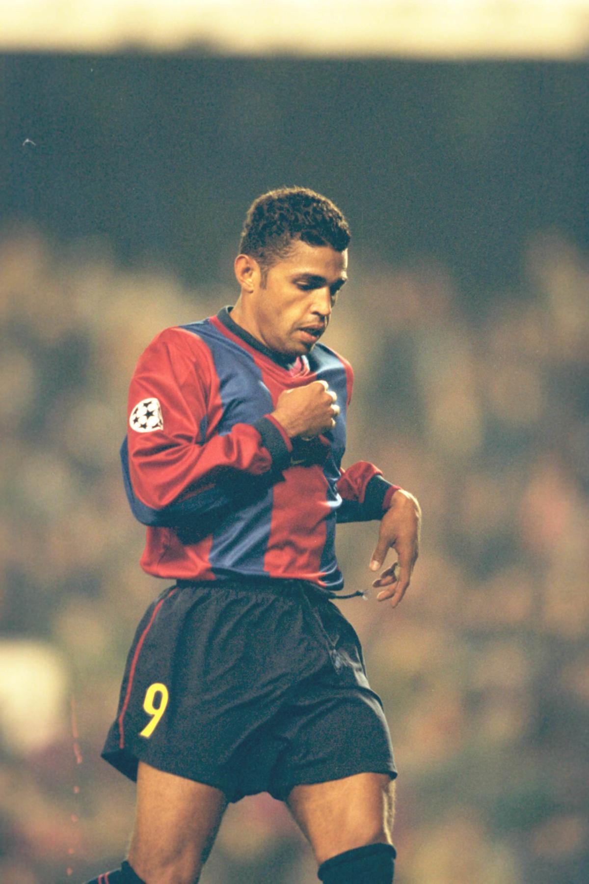 El 'pistolero Sonny Anderson'  vistió de blaugrana entre la 97/98 y la 98/99